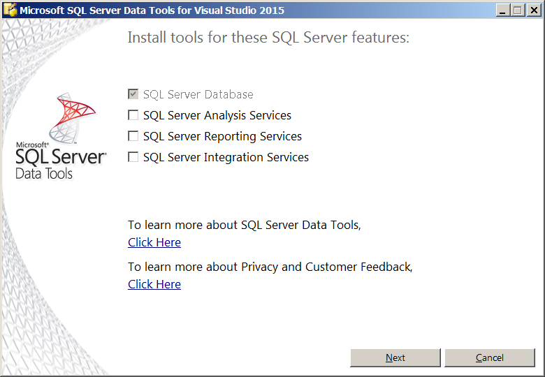 SQL SERVER DATA TOOLS
