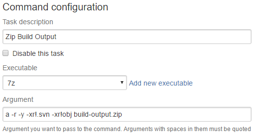 7ZIP COMMAND