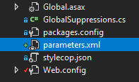 Parameters file